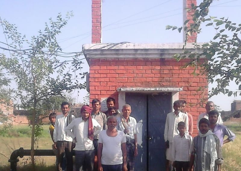 Tubewell farmers against damage
