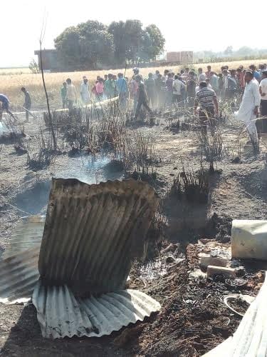 Two house fires, store the ashes