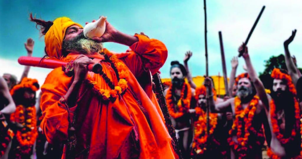 saints will play holi with cow dung and cow urine