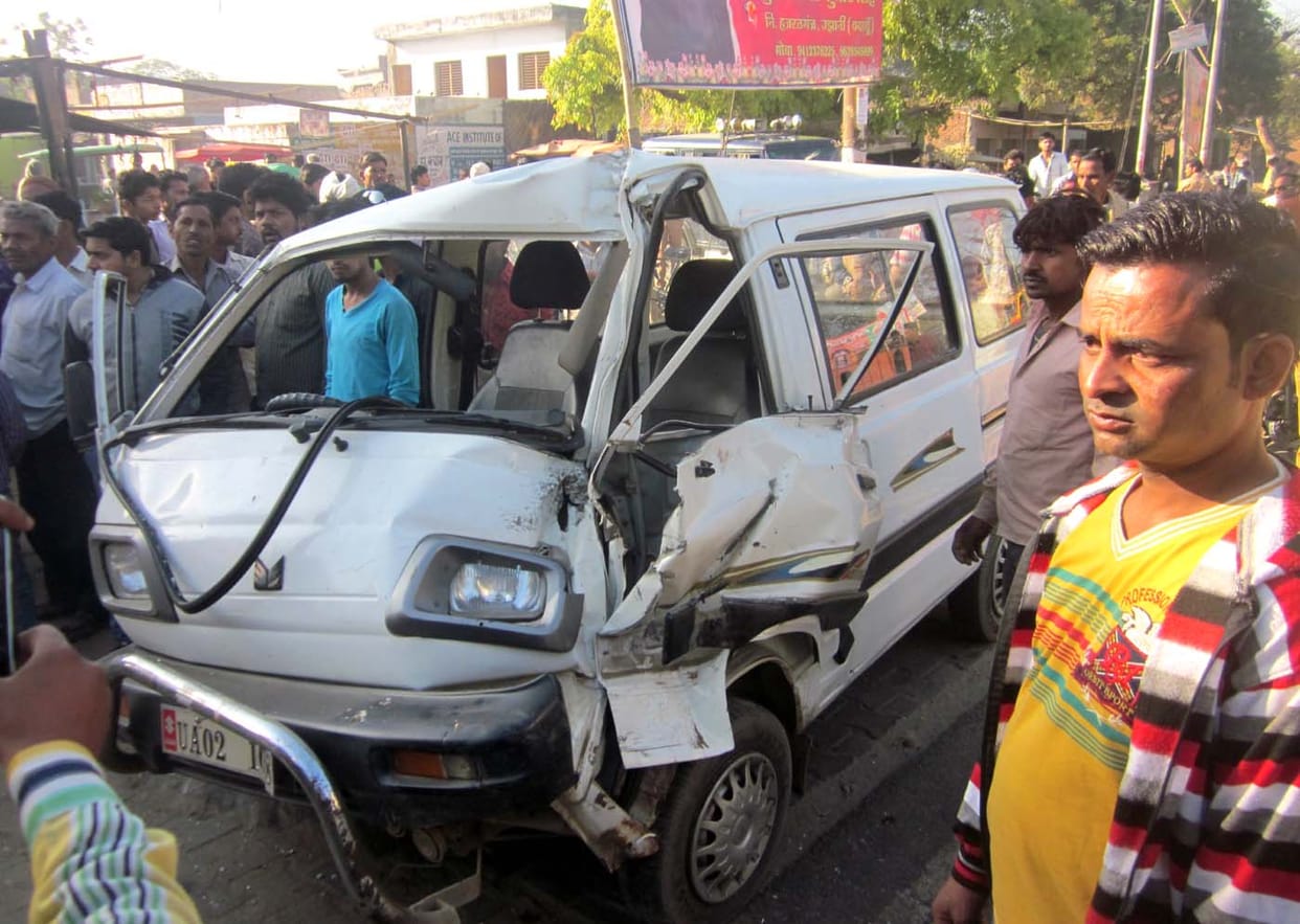 One killed in accidents, seven injured