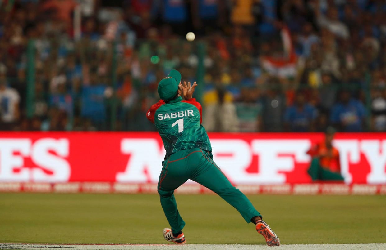 rohit sharma Catch out Against Bangladesh