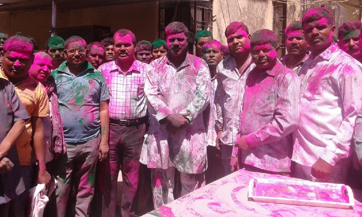 "Celebrate Holi festival together '