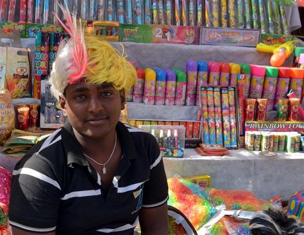 The joke will be on the market today Holi