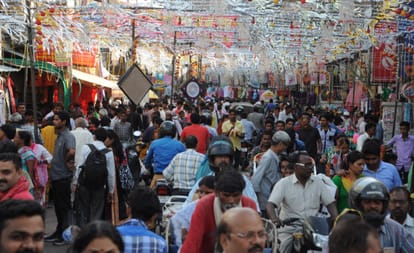 Sales in Lucknow at Holi.