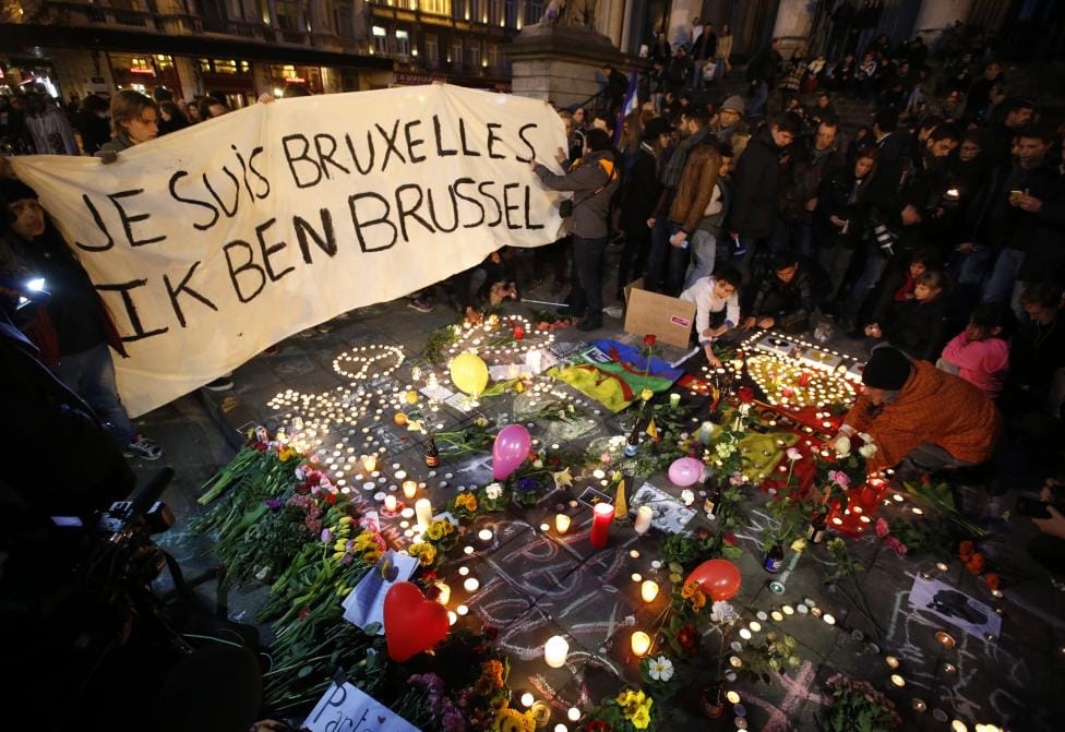 Mourning for Brussels all over the world