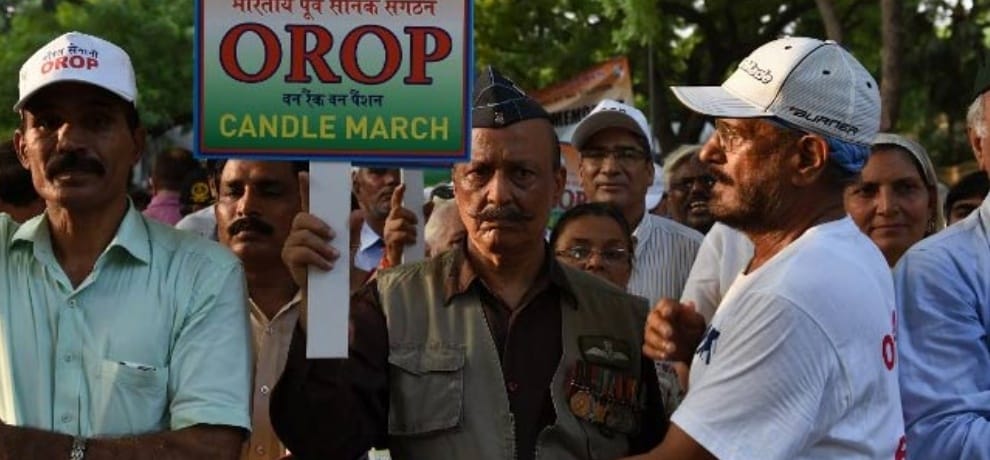 Police gave clean chit in OROP case to Ex.