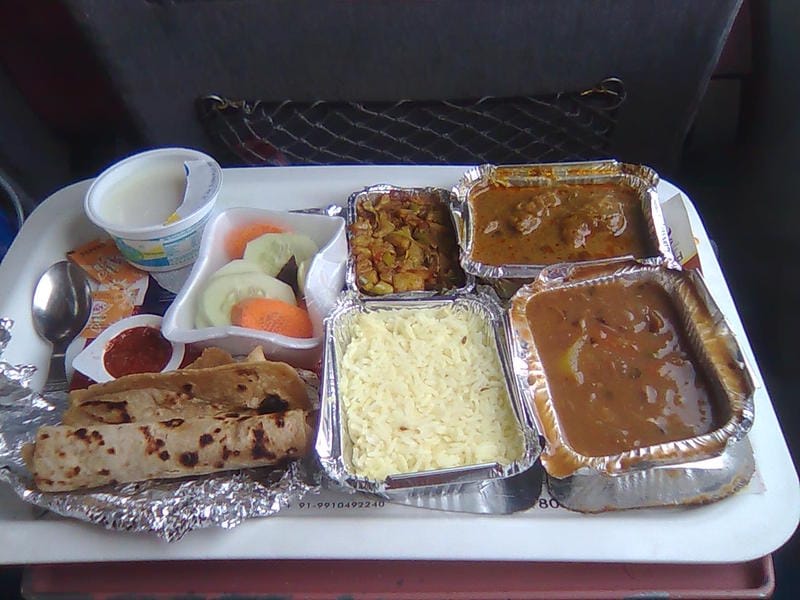 tax stolen and food supply in shtabdi express 