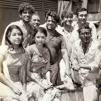 Deva Anand never attends RK studios Holi