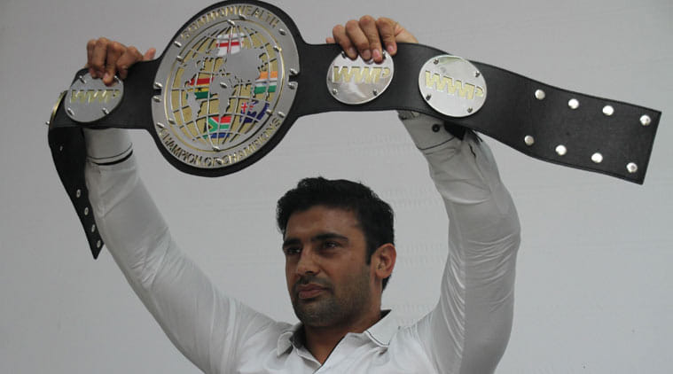sangram singh, wwe fight, wrestling, fight with death warrant, sports