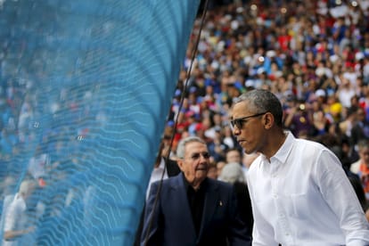 Obama and Castro's reflected both stress in press briefing 