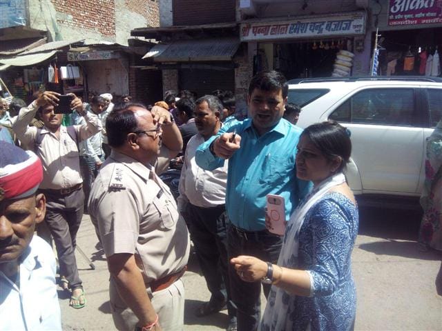 Raids on sweet shops , five samples