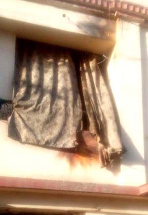 Sulemsray collision bomb at the home of businessman