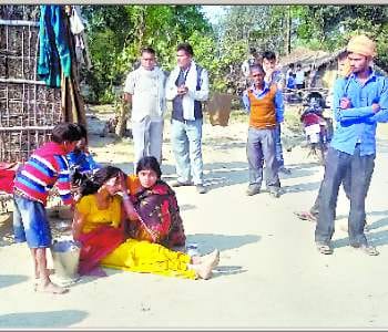 Panic in the Gonda killing of two young men 