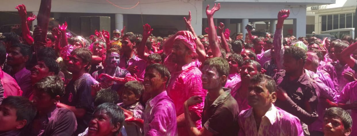  colors on Holi