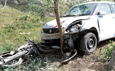 Road and train accidents claimed the lives of three