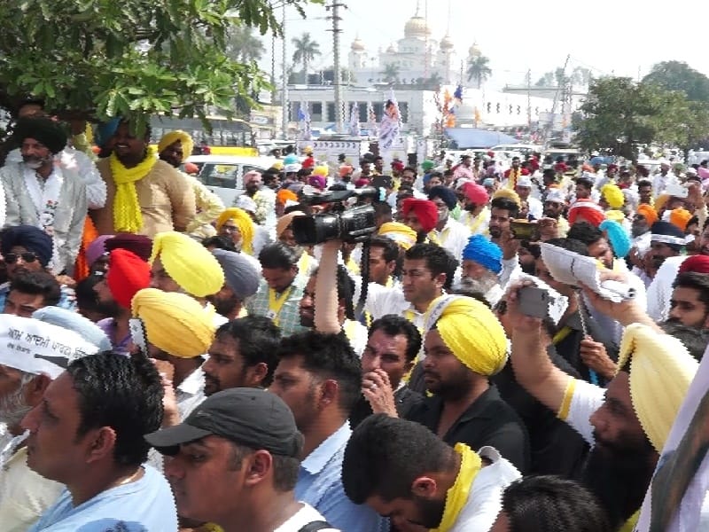 AAP, Youth Wing Fatehgarh Sahib, Punjab foot march, Fatehgarh Sahib