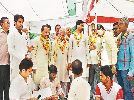 During Holi Muslims took over command