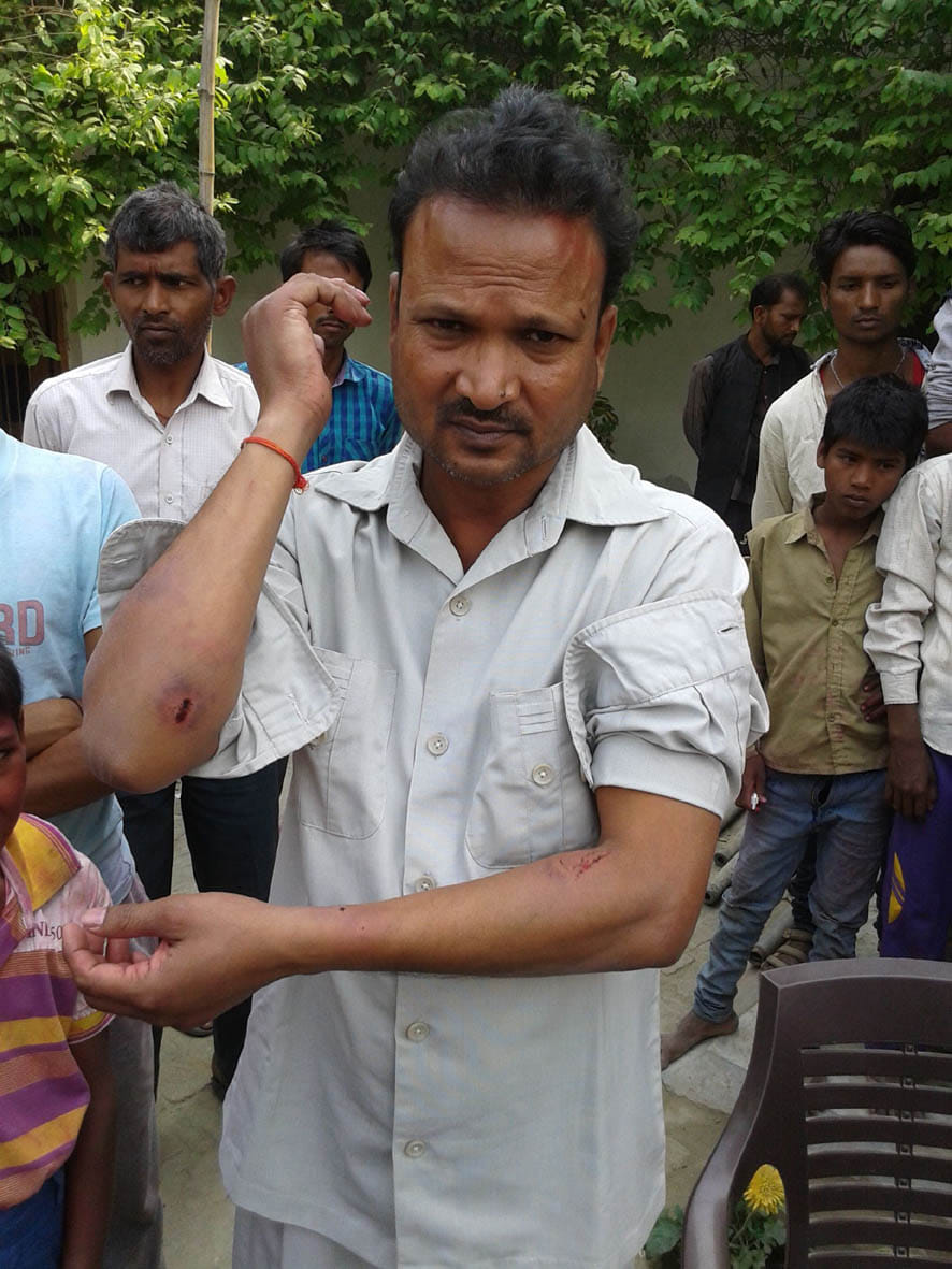 After firing assault, 10 arrested