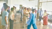 call to police, dispute in hospital