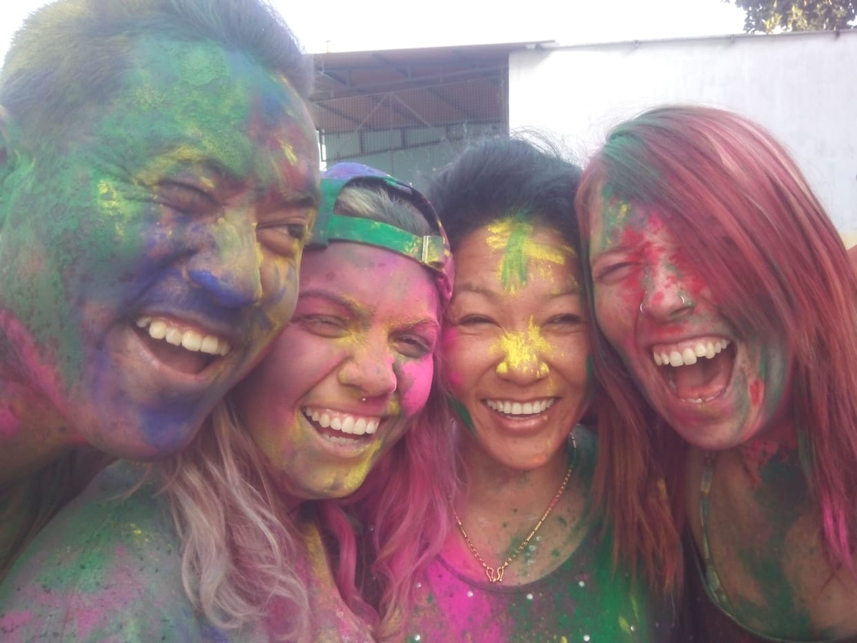 holi celebration in uttarakhand 2016.
