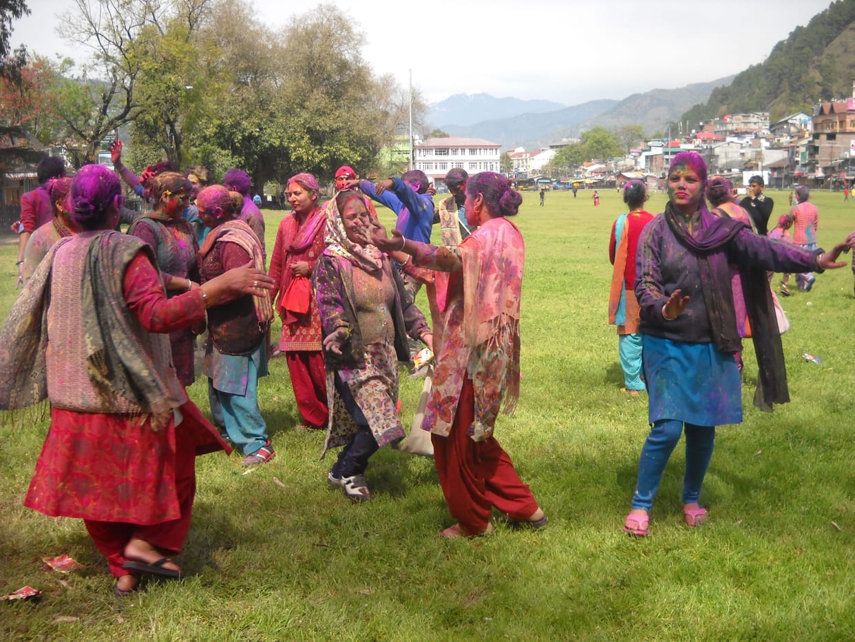 holi festival in chamba