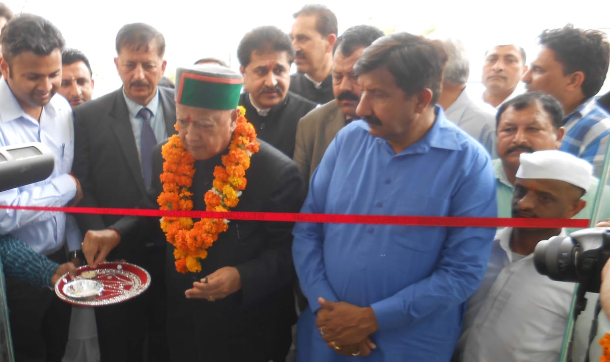 cm virbhadra ingurated a corer ruppes works