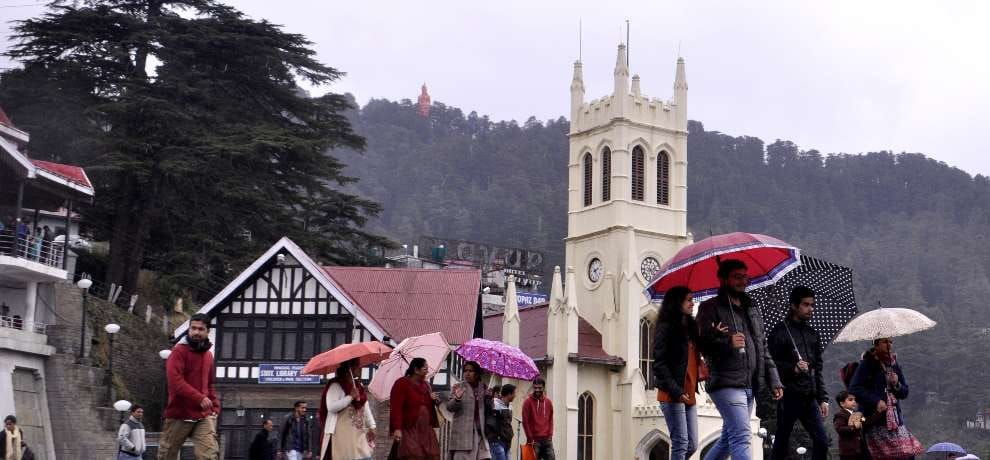 weather faorecast chance of rain in himachal