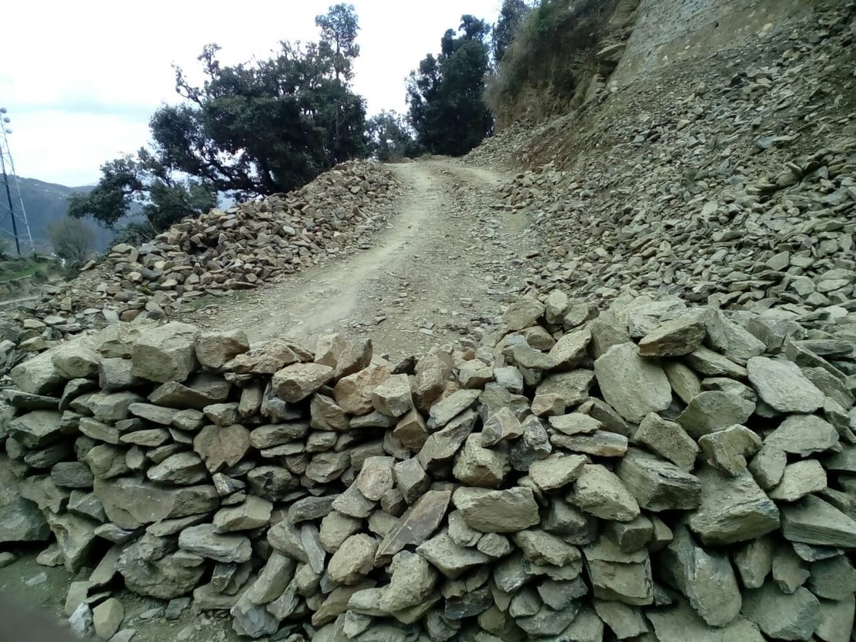 bhumteer road damage