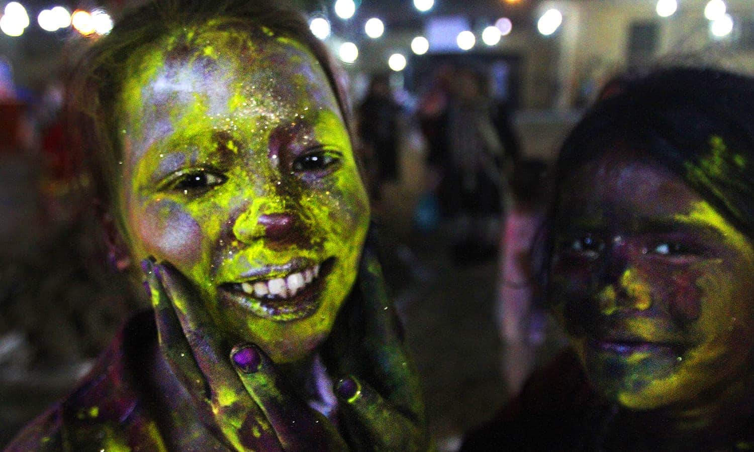 The colours of Holi in Karachi