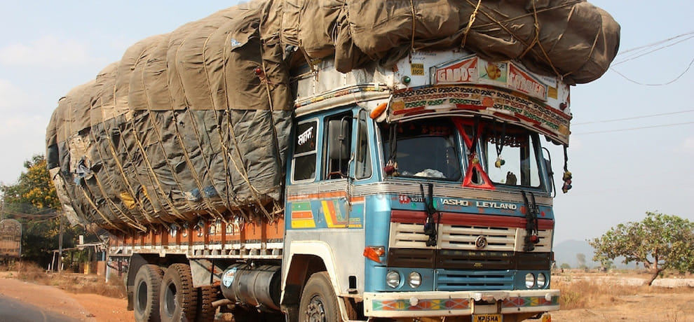 looted truck found in Motihaari