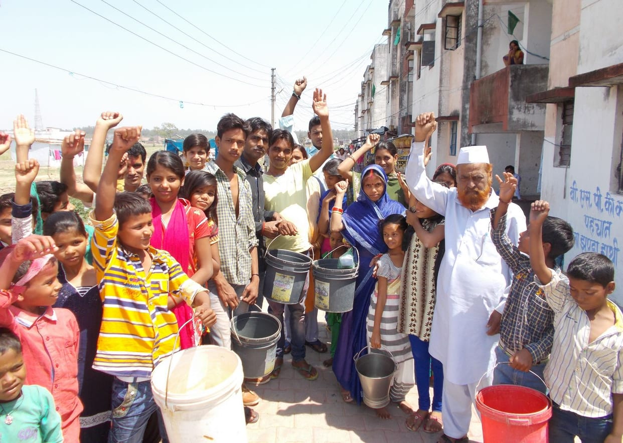 Rabrtsganj the water crisis deepens, anger