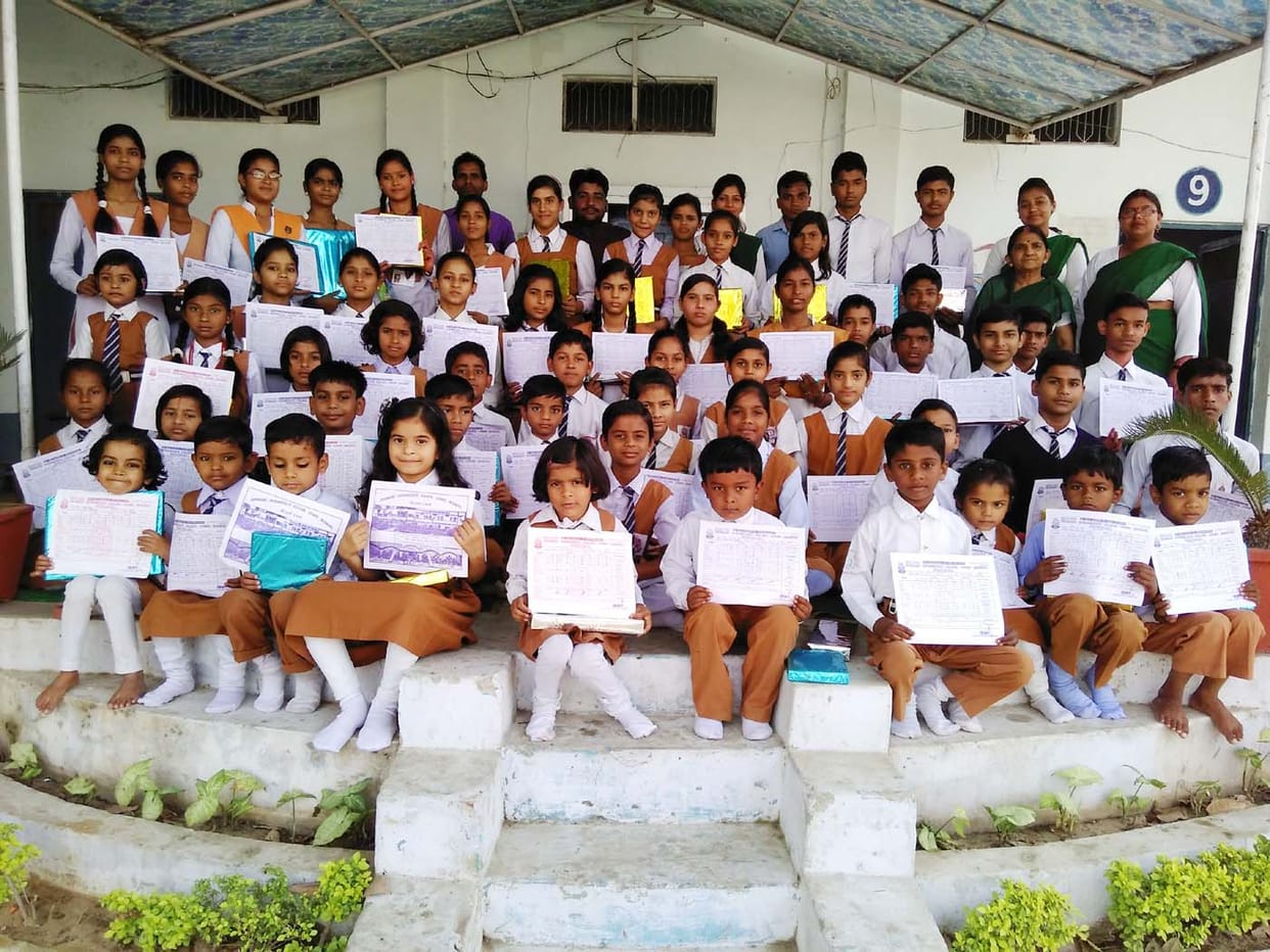 Devanagari College Home Examination meritorious award