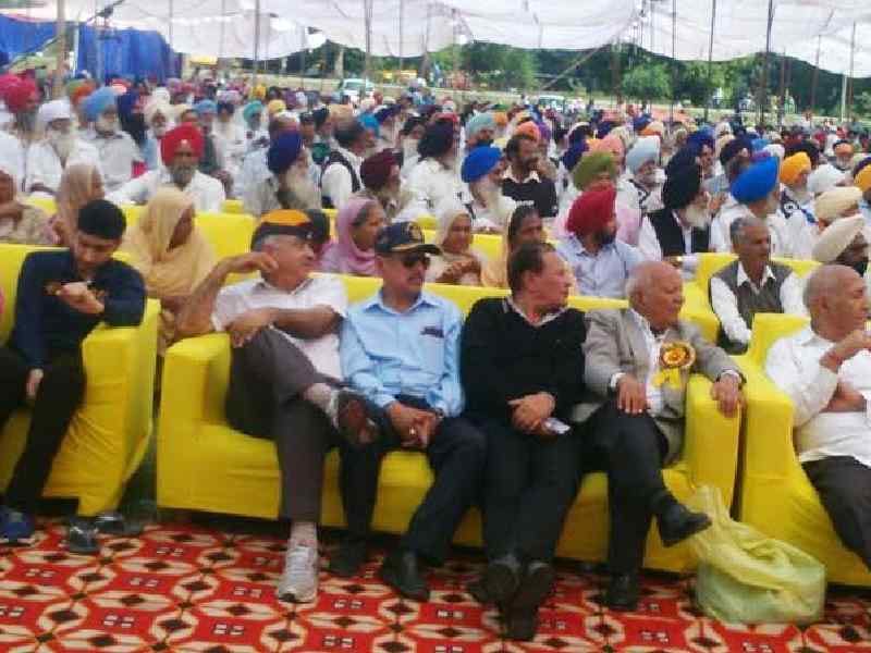 orop, army man, confrence, protest, pathankot