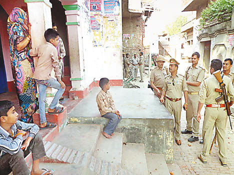 Stone-firing in minor disputes