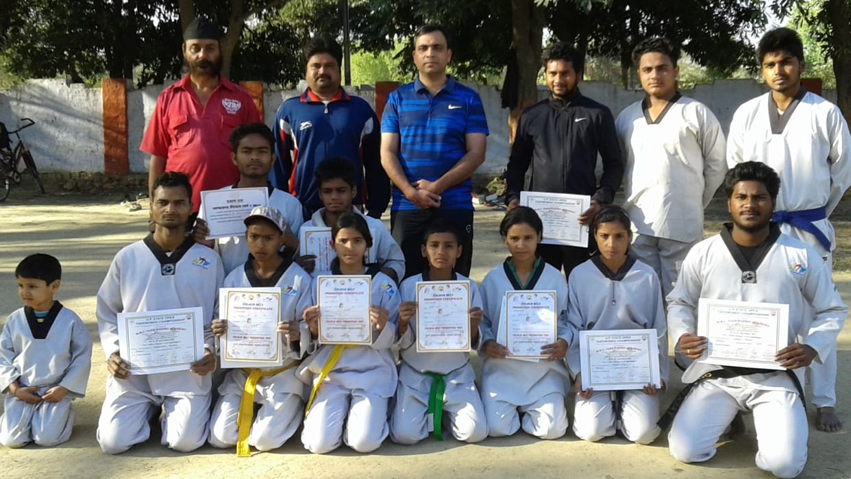 Taekwondo athlete honored