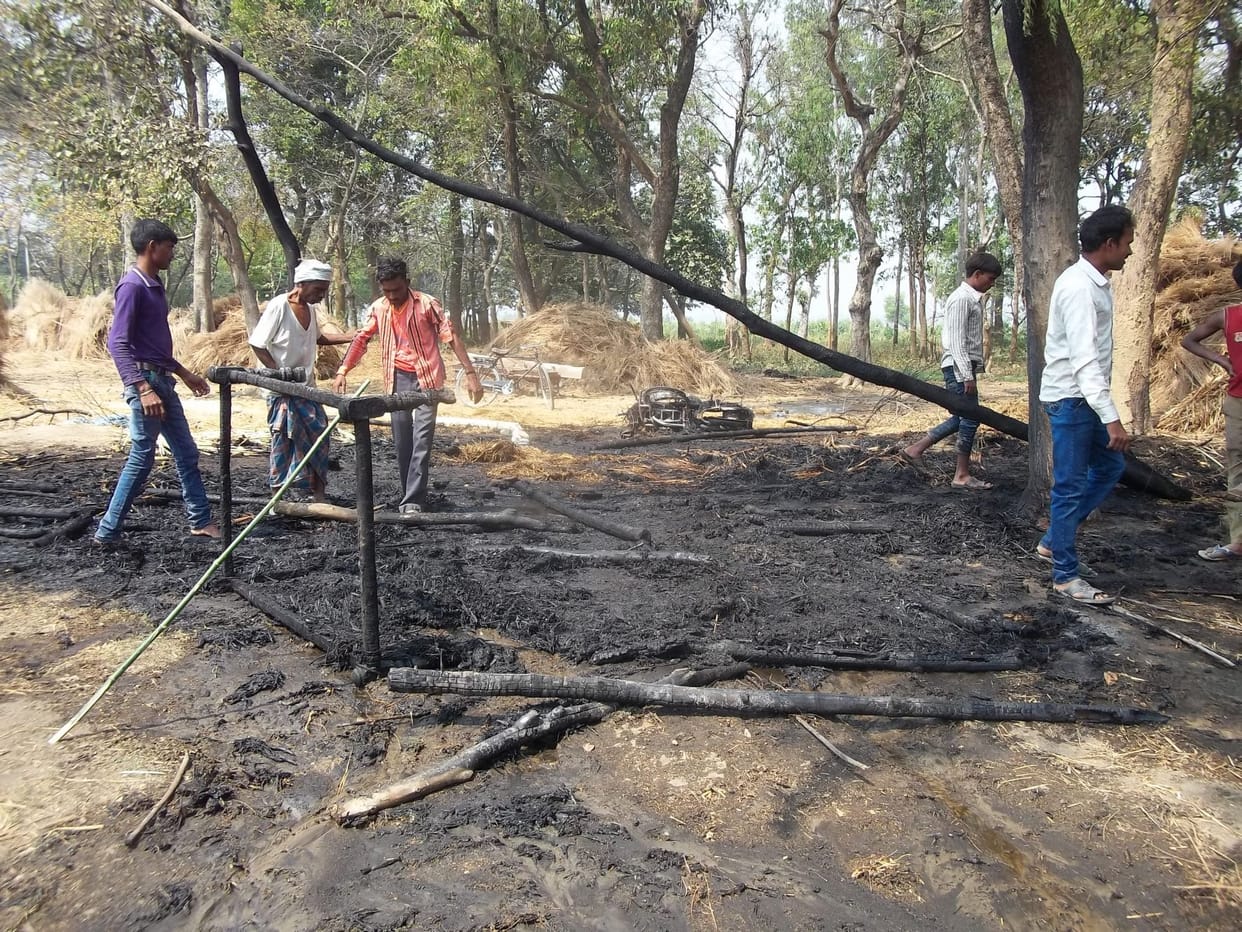 House fire, quench the scorching youth