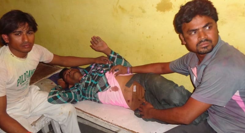 Avagdh into cantonment police station premises