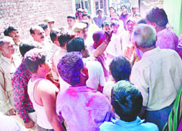 Dulhendi two communities clash