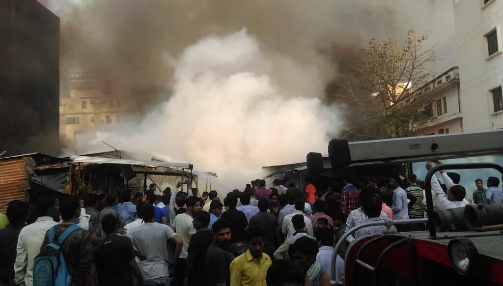 fire in nagar nigam