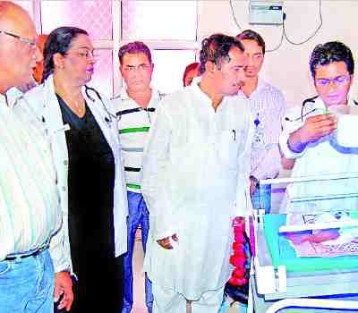 Sick New Born Care Unit began in the District Women's Hospital 
