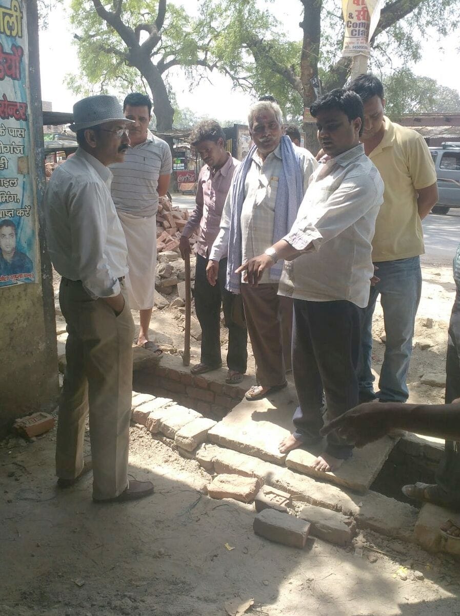 Irregularities found in drain construction