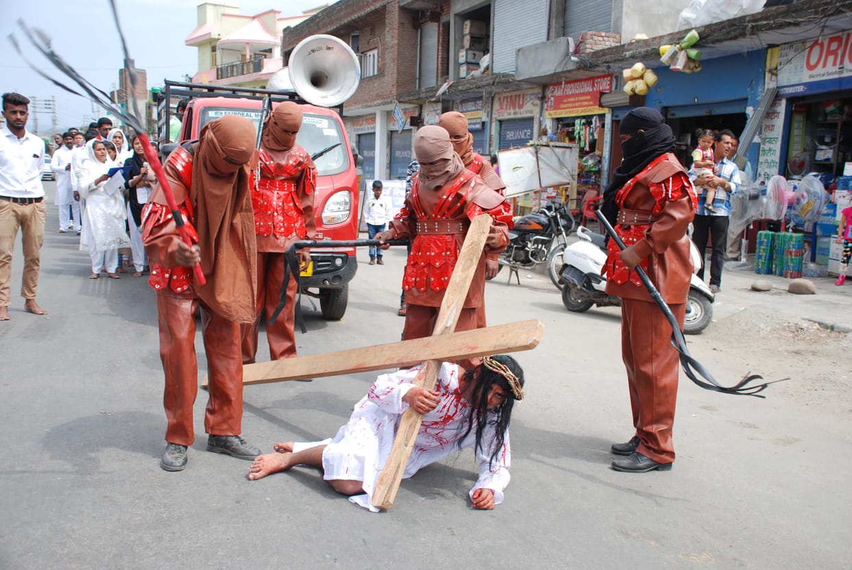 Jesus took the tableau