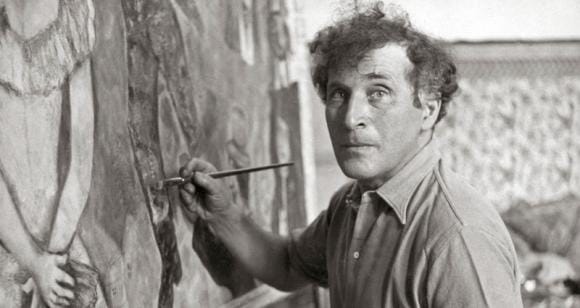 Eminent artist Marc chagall remembring his mother