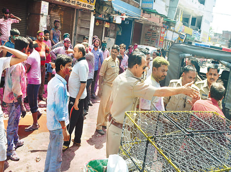 on festive day people indulge in fighting