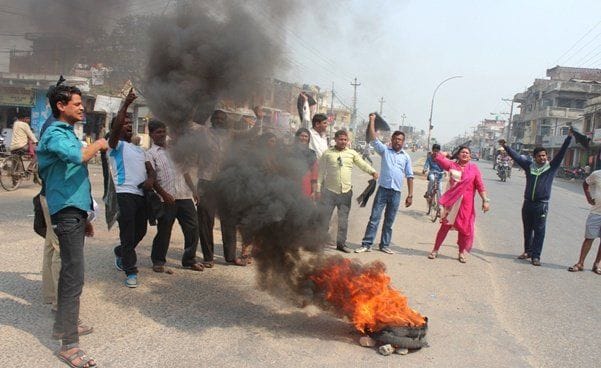 Madhesi protestors arrested