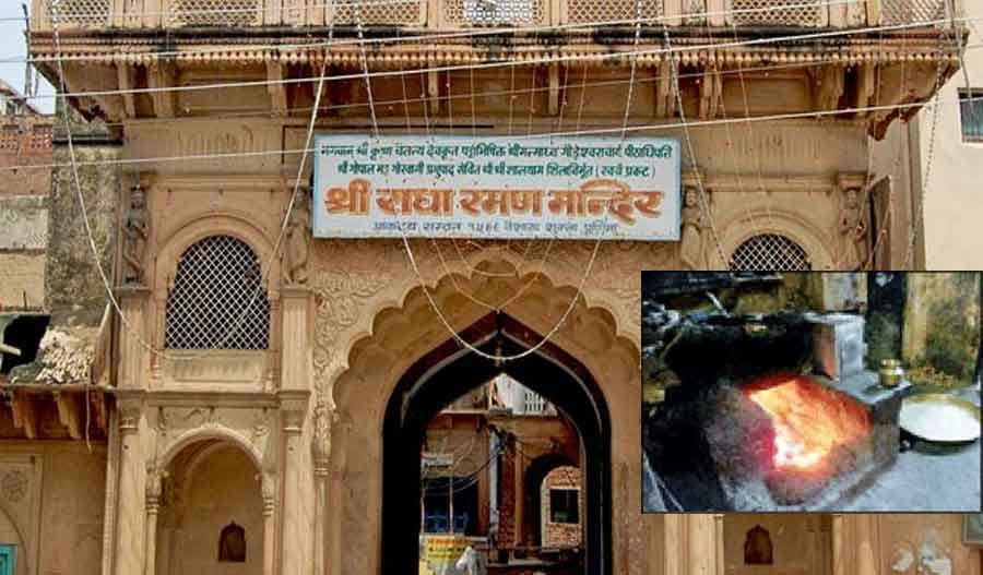 magical fire of temple 