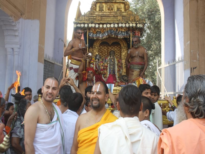 brahmotsav in rangnath temple mathura