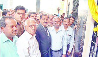 Canteen and the post office shed inaugurated