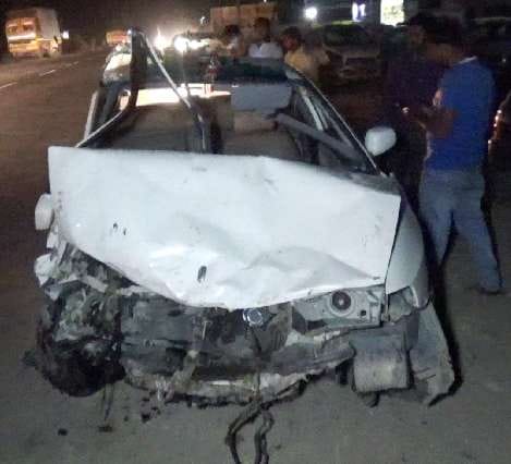road accident, barvala accident, two died in road accident, barvala, panchkula