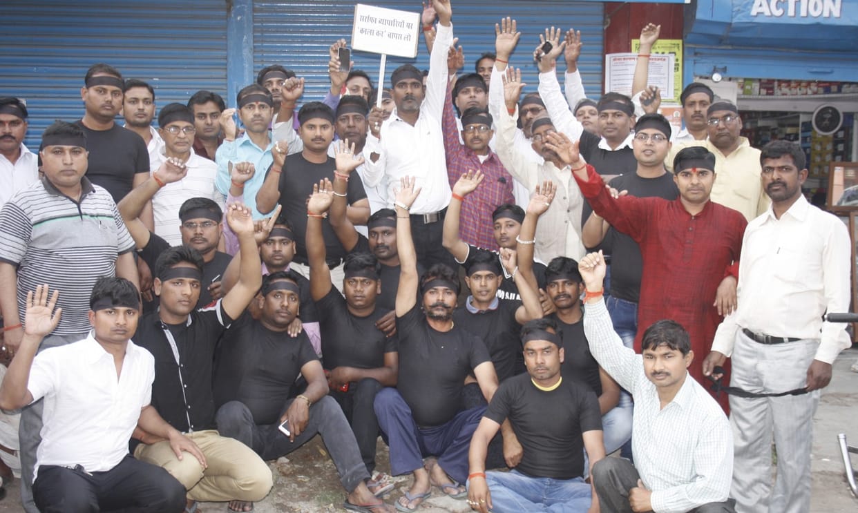 bullion businessmen silent marches